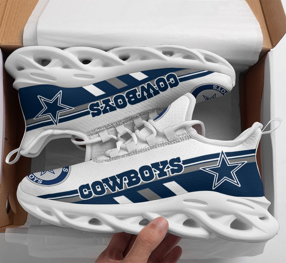 JWFancy Dallas Cowboys NFL Max Soul Shoes Sneakers For Men And Women