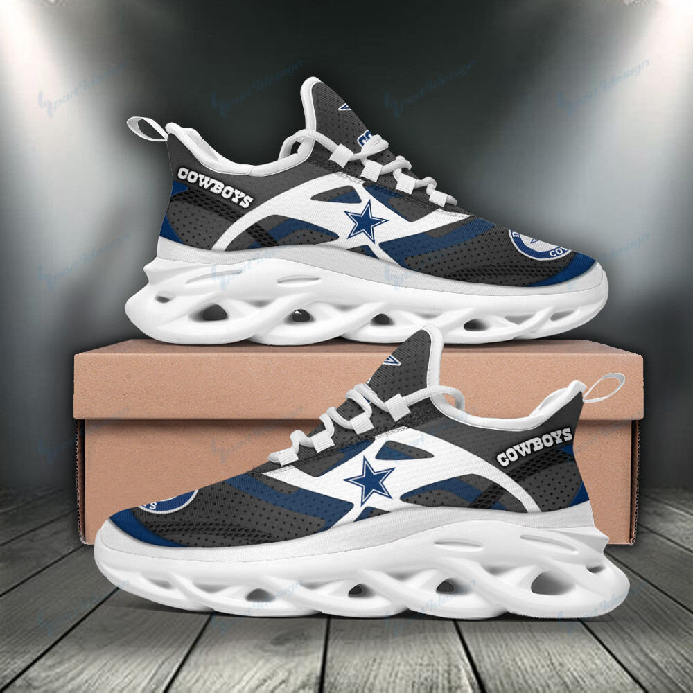 JWFancy Dallas Cowboys NFL Max Soul Shoes Sneakers For Men And Women
