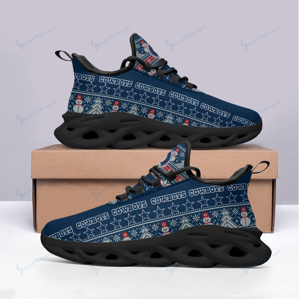 JWFancy Dallas Cowboys NFL Max Soul Shoes Sneakers For Men And Women