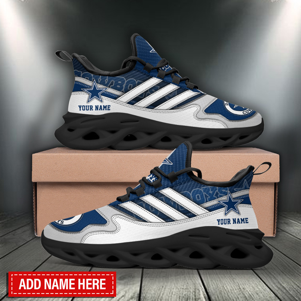 JWFancy Dallas Cowboys NFL Max Soul Shoes Sneakers For Men And Women