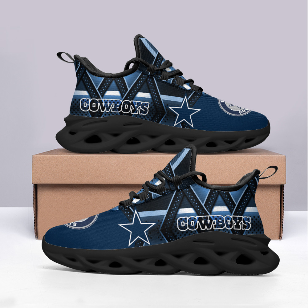 JWFancy Dallas Cowboys NFL Max Soul Shoes Sneakers For Men And Women