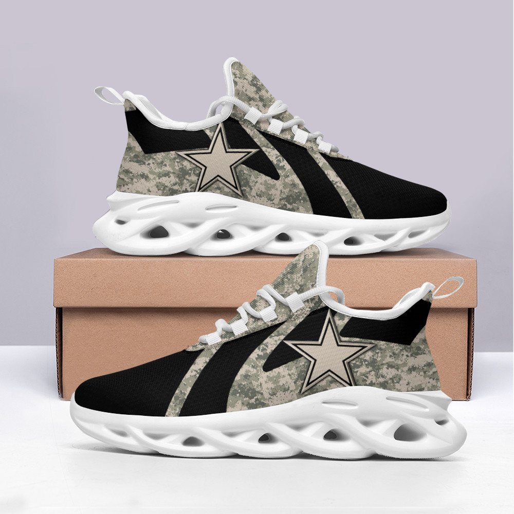 JWFancy Dallas Cowboys NFL Max Soul Shoes Sneakers For Men And Women