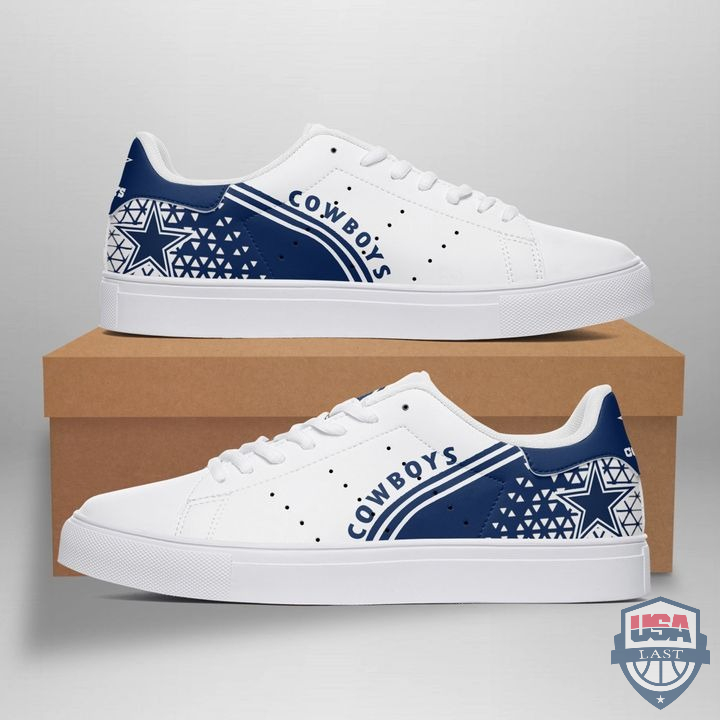 JWFancy Dallas Cowboys Skate Stan Shoes Sneakes For Men And Women