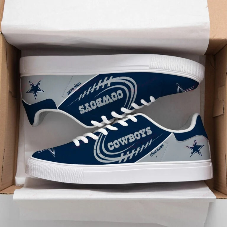 JWFancy Dallas Cowboys Skate Stan Shoes Sneakes For Men And Women