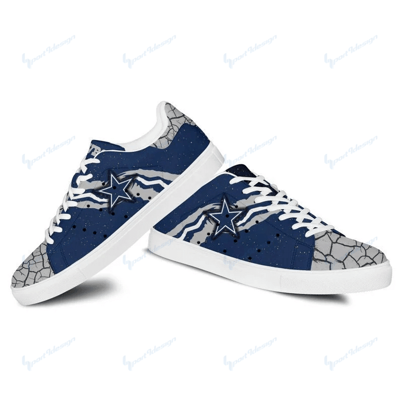 JWFancy Dallas Cowboys Skate Stan Shoes Sneakes For Men And Women