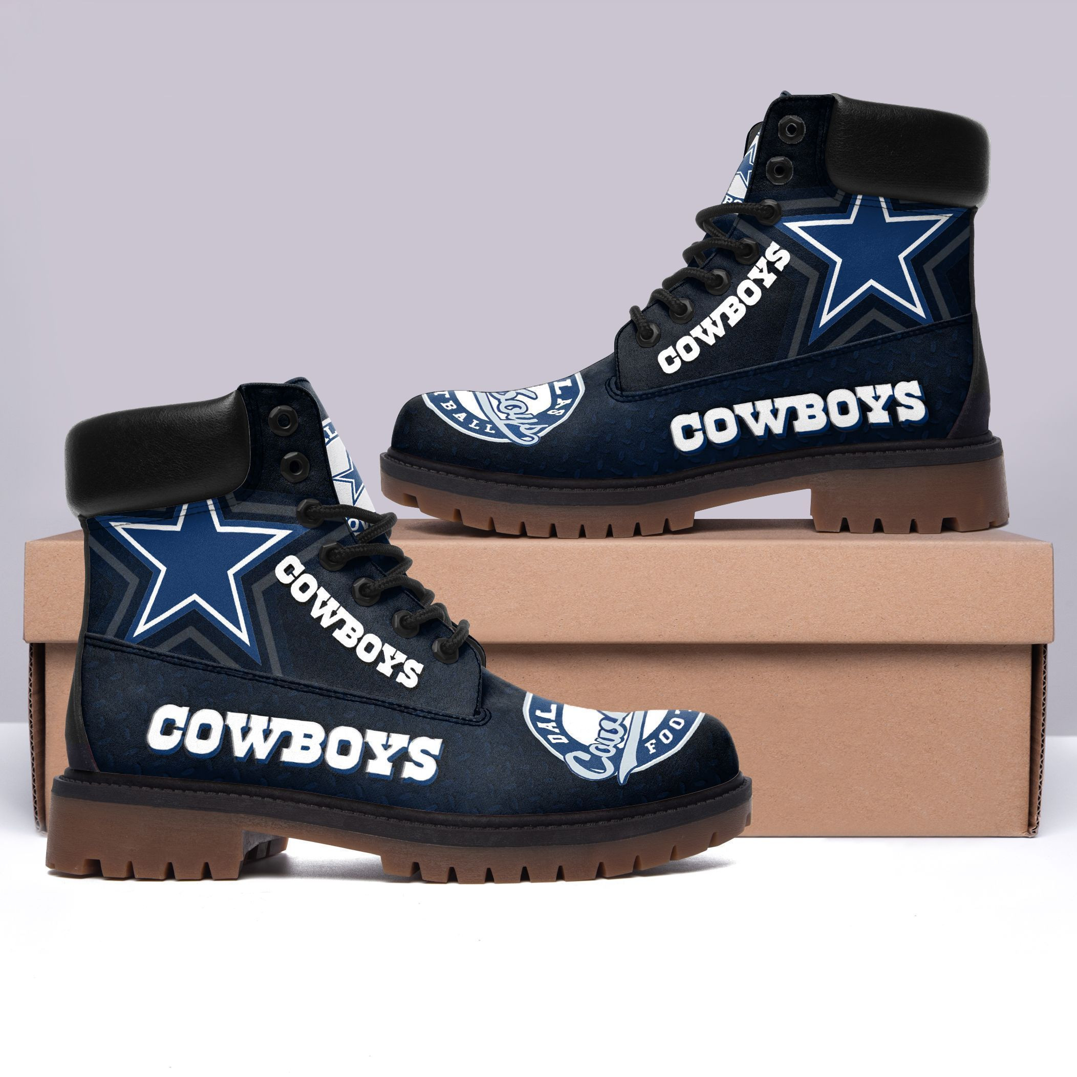 JWFancy Dallas Cowboys TBL Boots Shoes For Men And Women