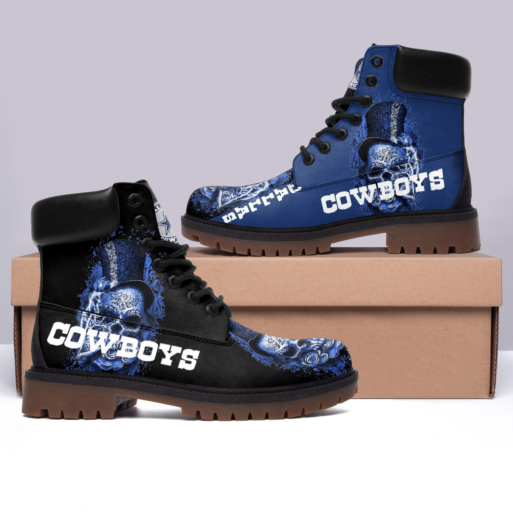 JWFancy Dallas Cowboys TBL Boots Shoes For Men And Women