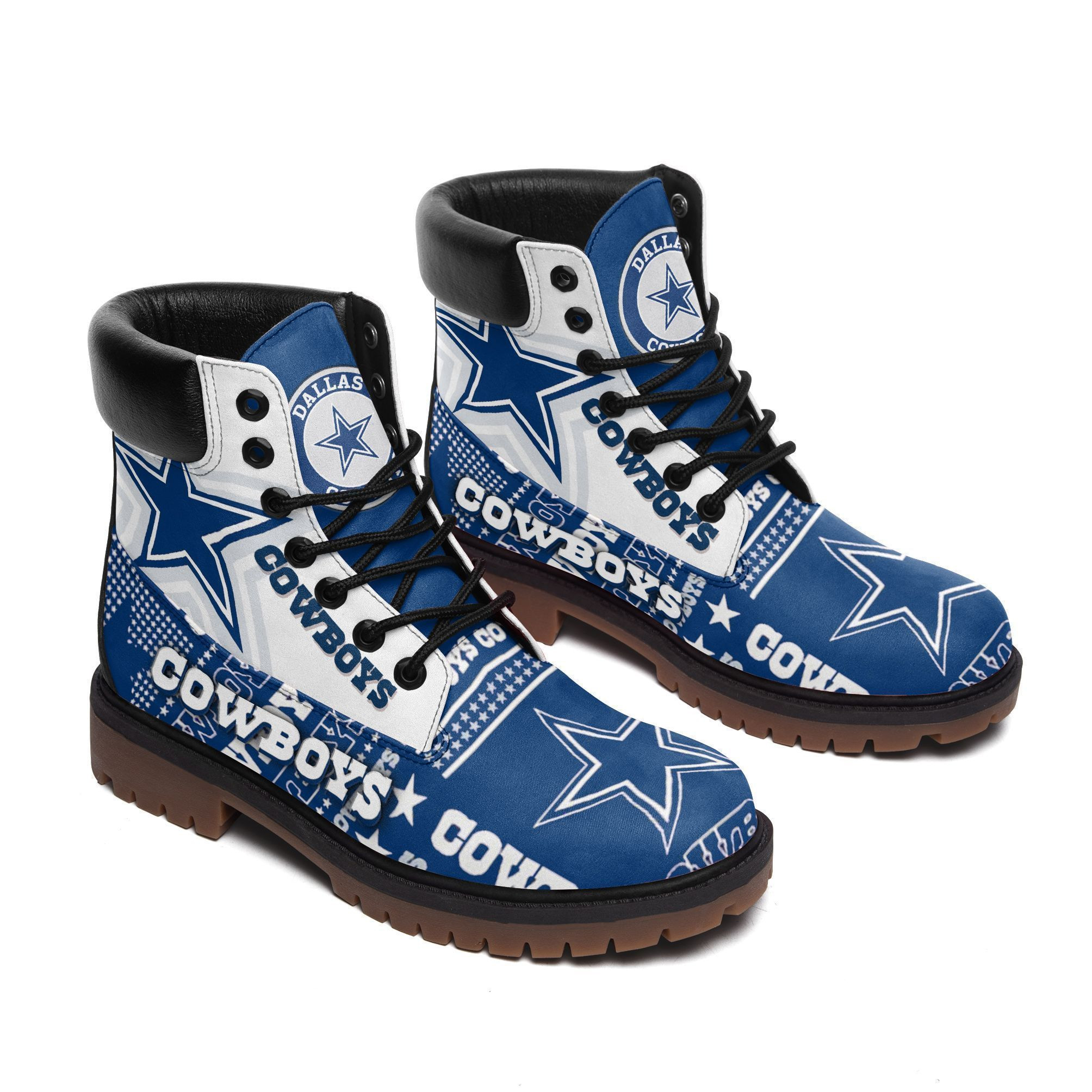 JWFancy Dallas Cowboys TBL Boots Shoes For Men And Women