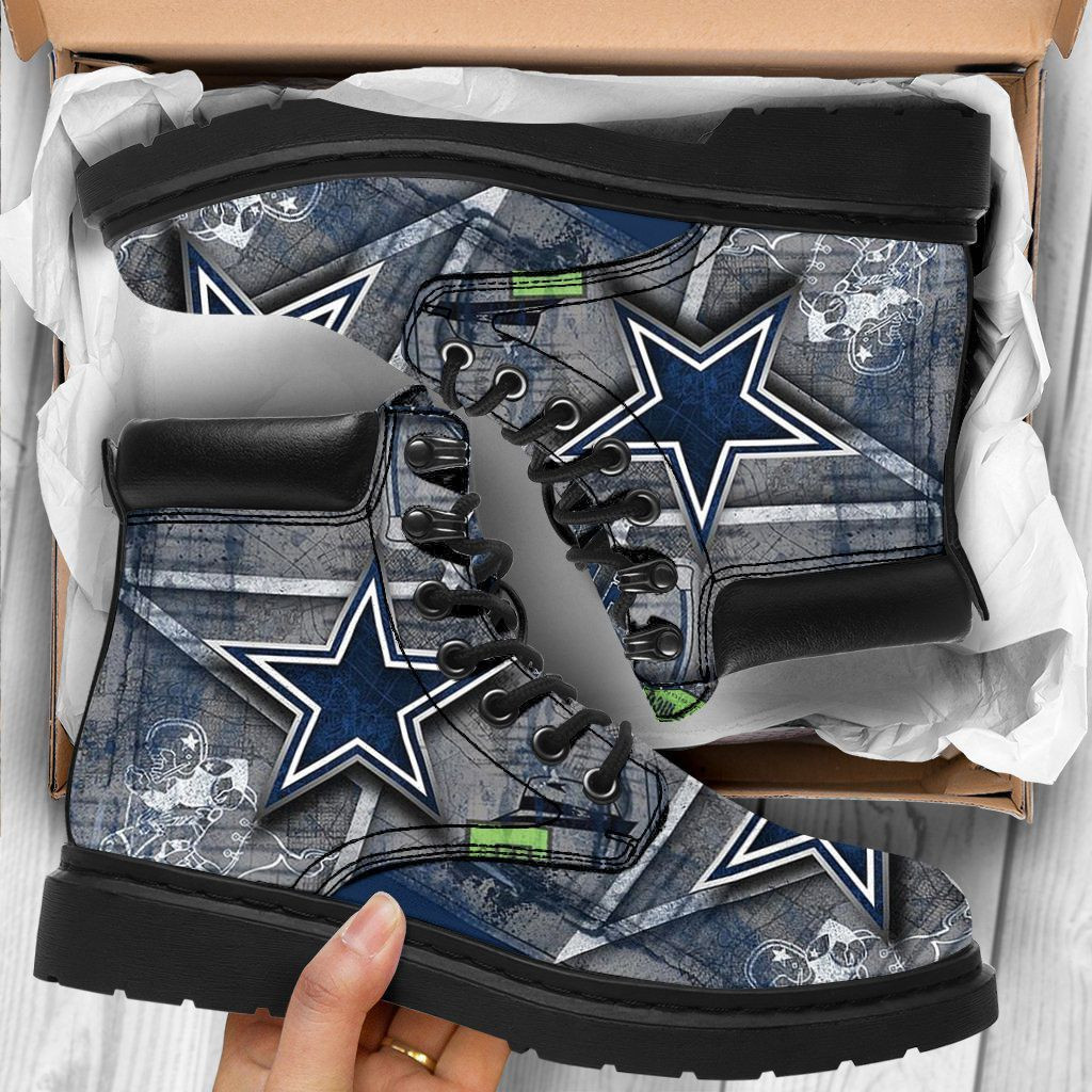 JWFancy Dallas Cowboys TBL Boots Shoes For Men And Women