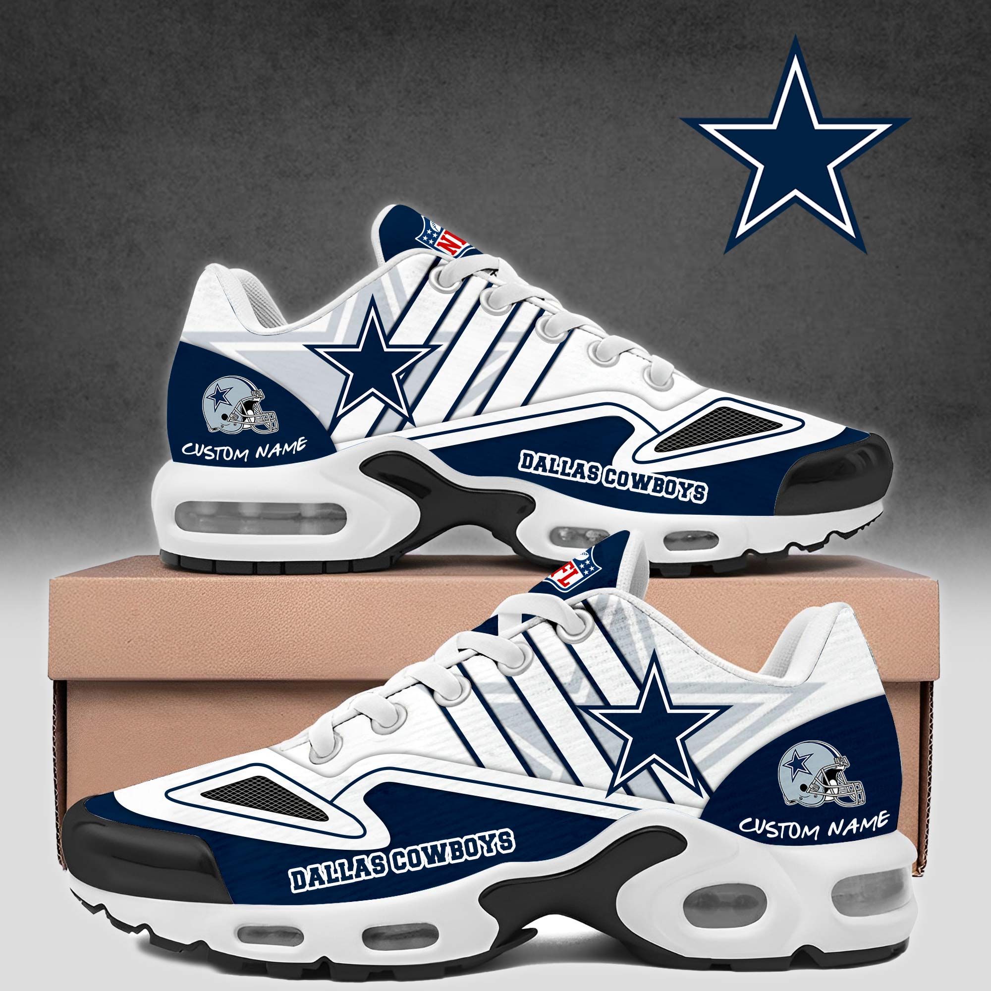 JWFancy Dallas Cowboys TN Shoes Sneakers For Men And Women
