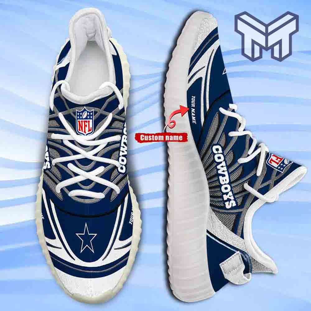 JWFancy Dallas Cowboys Yeezy Boost Shoes For Men And Women