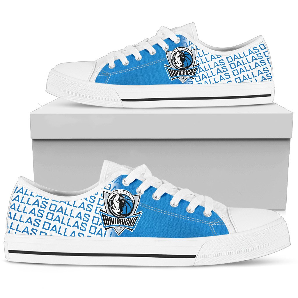 JWFancy Dallas Mavericks Low Top Canvas Sneakers Shoes For Men And Women