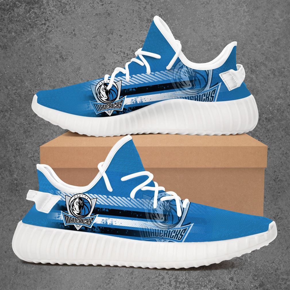 JWFancy Dallas Mavericks Yeezy Boost Shoes For Men And Women
