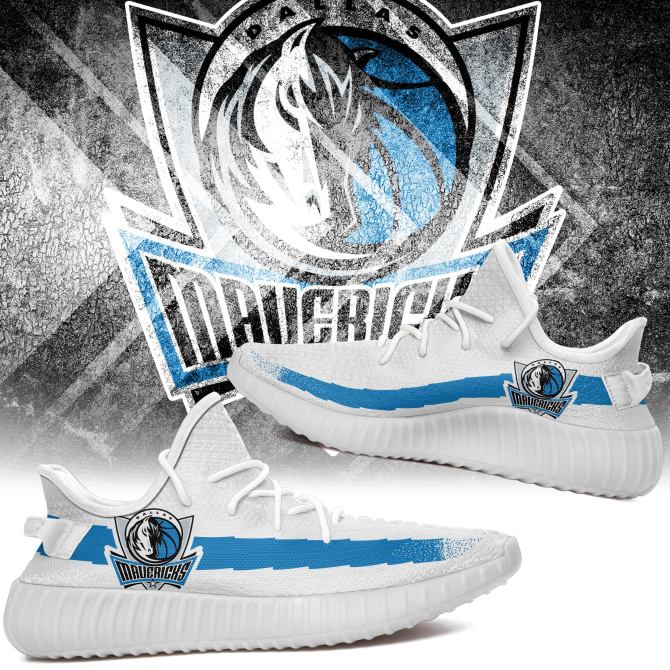 JWFancy Dallas Mavericks Yeezy Boost Shoes For Men And Women
