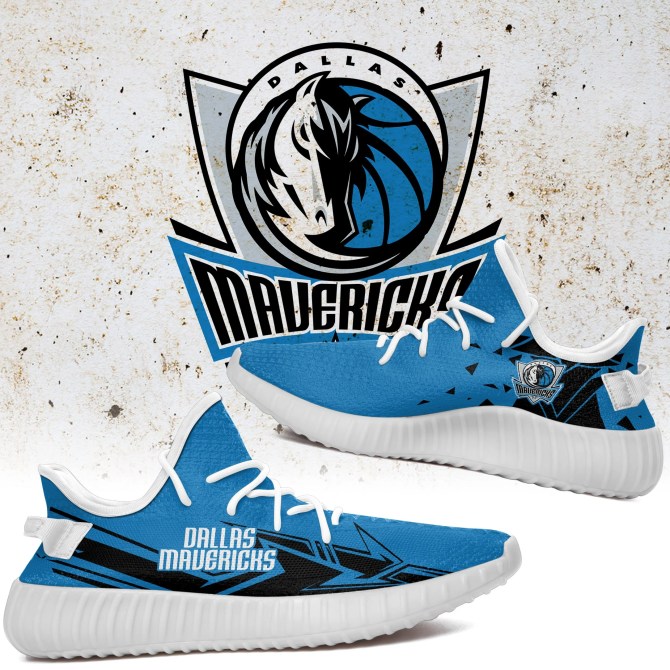 JWFancy Dallas Mavericks Yeezy Boost Shoes For Men And Women