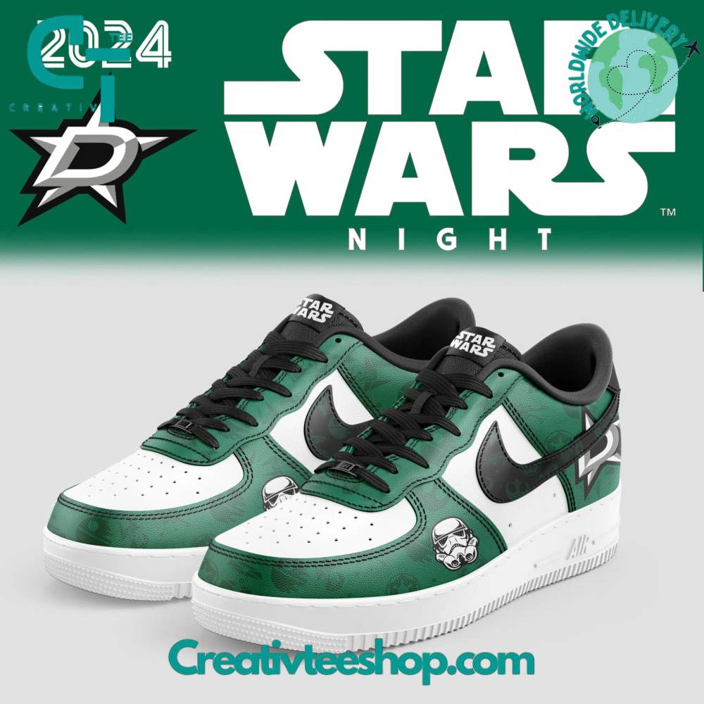 JWFancy Dallas Stars Air Low-Top Sneakers Shoes For Men And Women