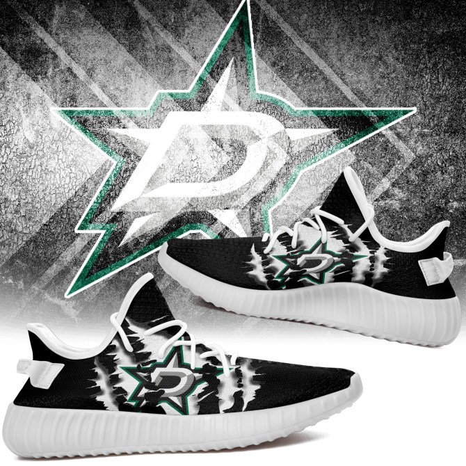 JWFancy Dallas Stars Yeezy Boost Shoes For Men And Women