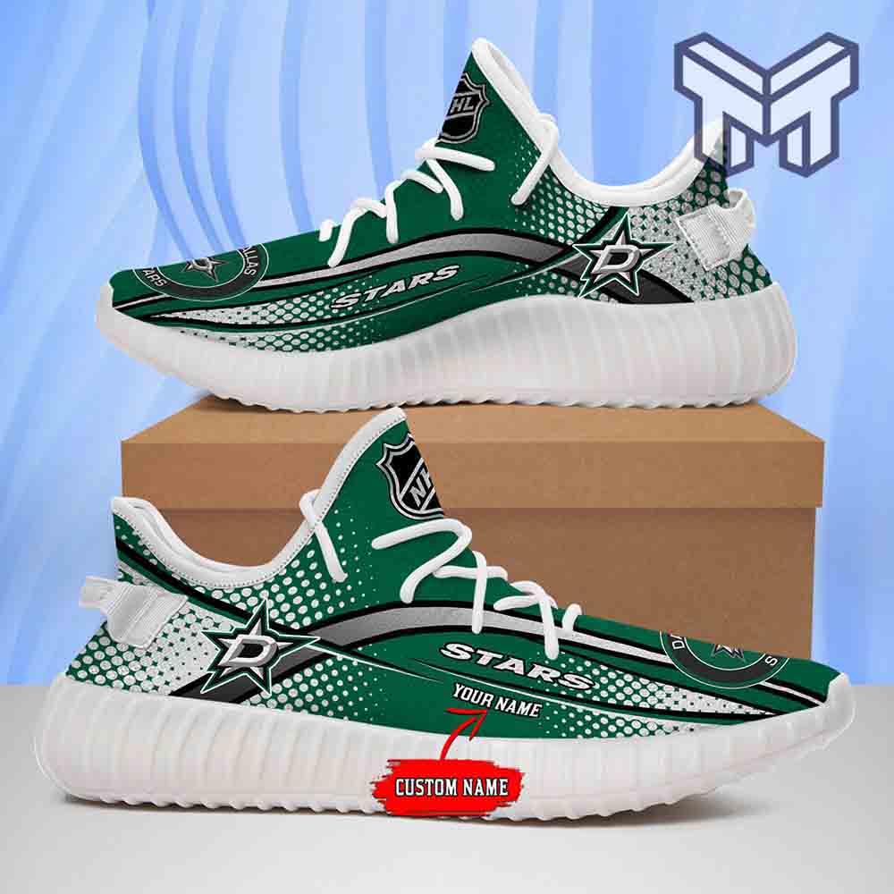 JWFancy Dallas Stars Yeezy Boost Shoes For Men And Women