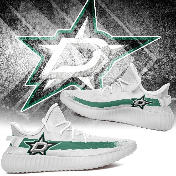 JWFancy Dallas Stars Yeezy Boost Shoes For Men And Women