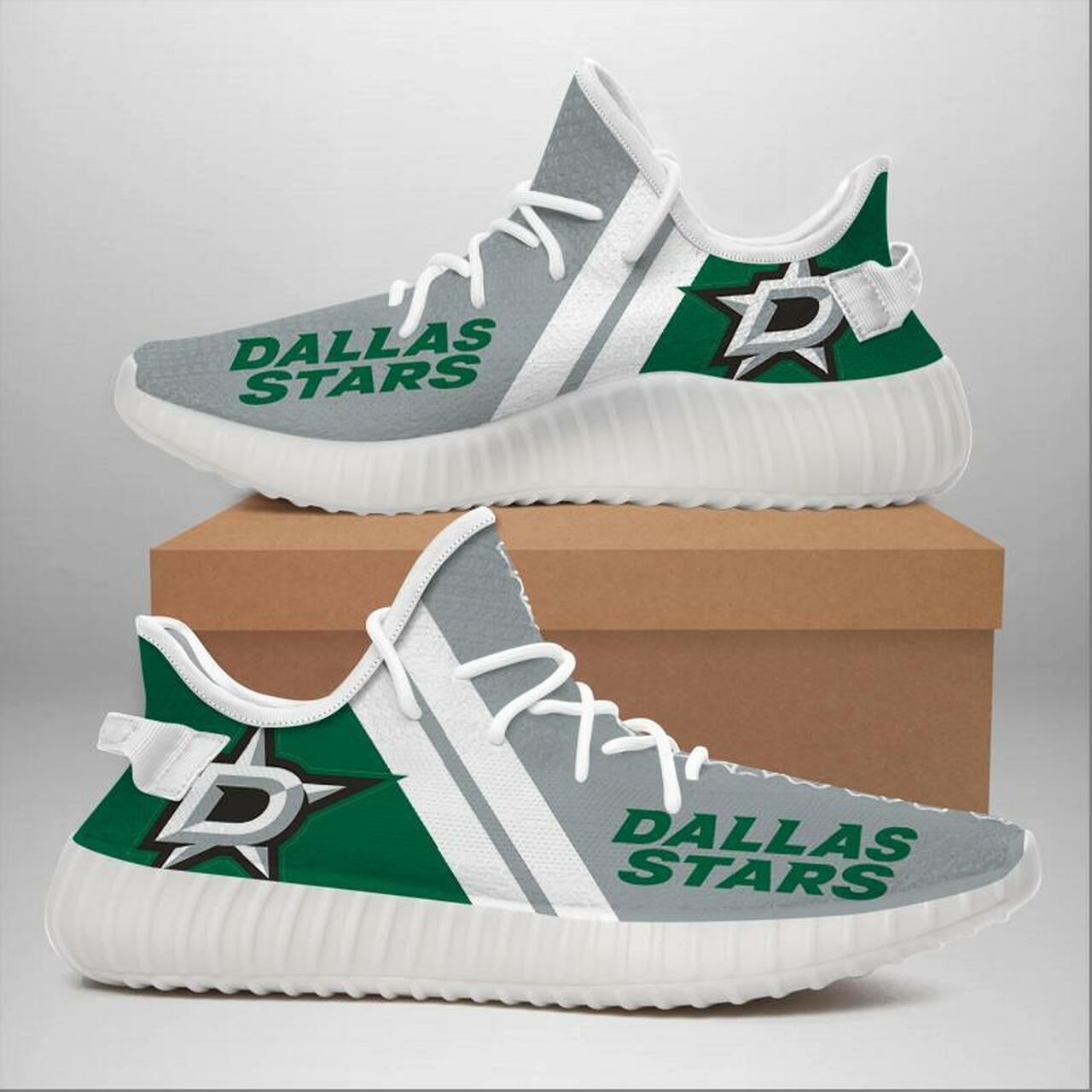JWFancy Dallas Stars Yeezy Boost Shoes For Men And Women