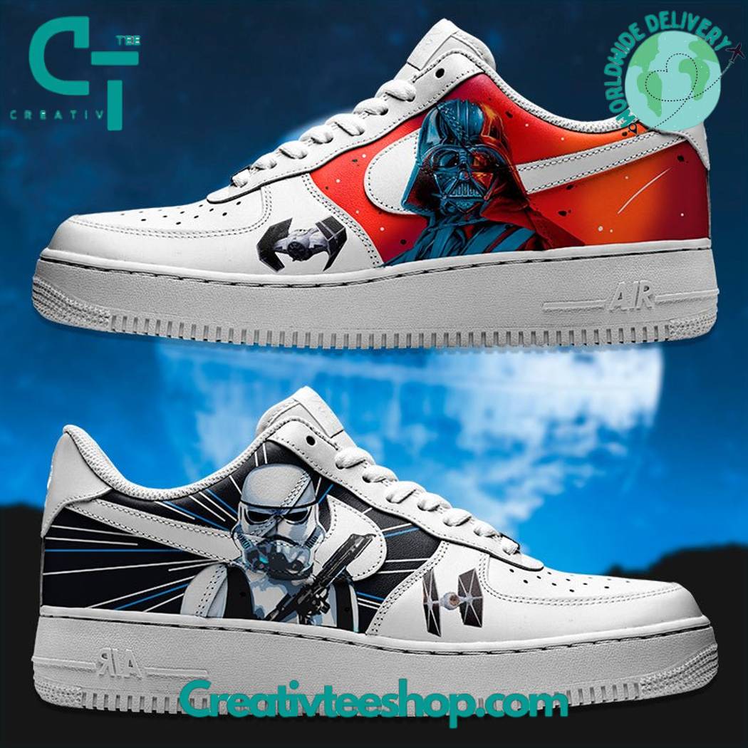 JWFancy Darth Vader Star Wars Air Low-Top Sneakers Shoes For Men And Women