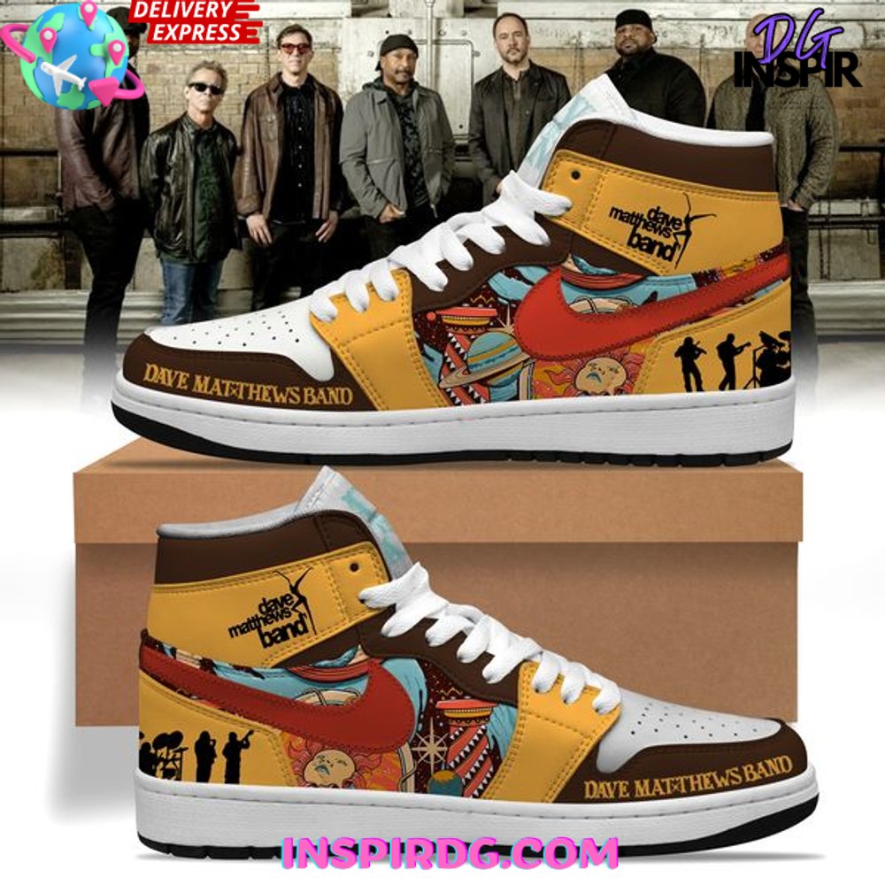 JWFancy Dave Matthews AJ1 High Sneakers Shoes For Men And Women