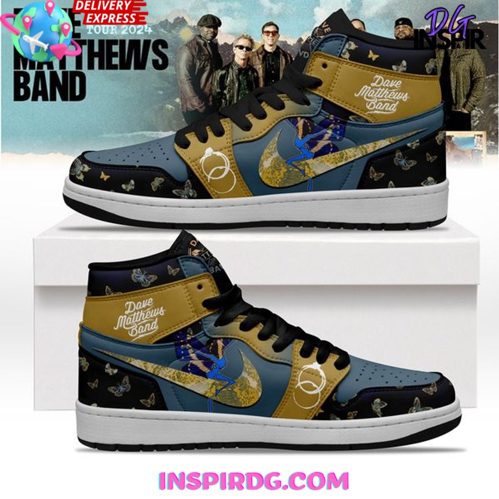 JWFancy Dave Matthews Band AJ1 High Sneakers Shoes For Men And Women