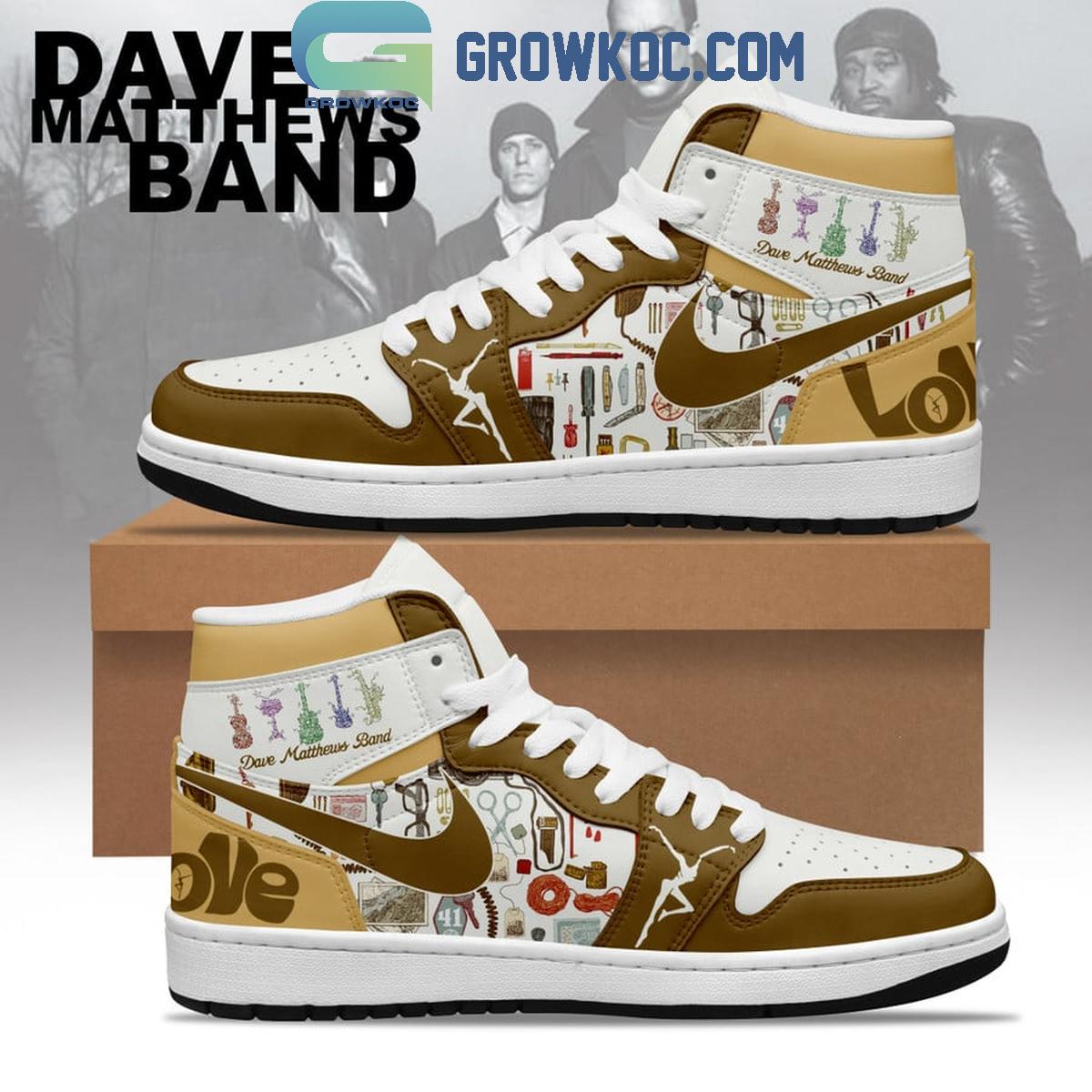 JWFancy Dave Matthews Band AJ1 High Sneakers Shoes For Men And Women