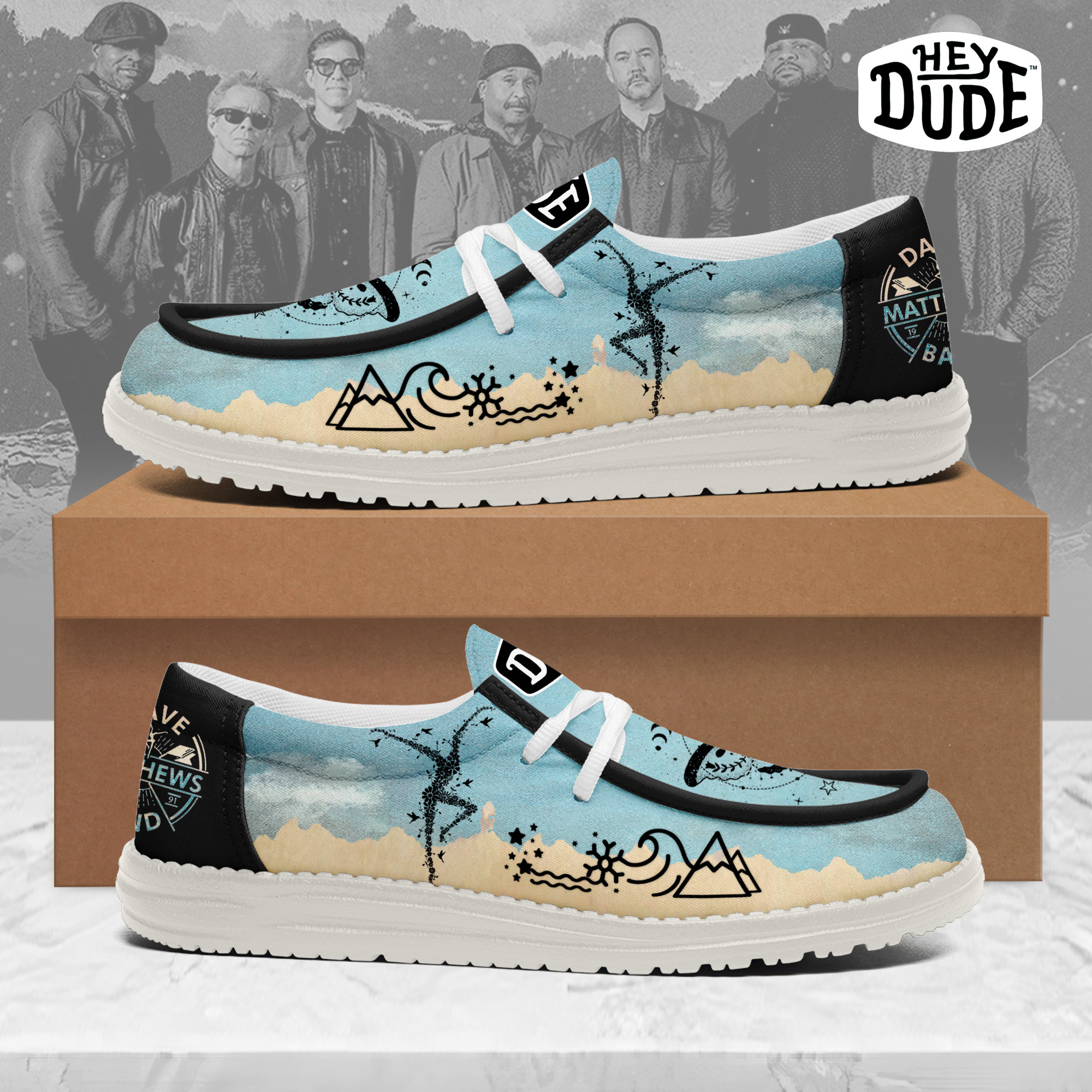 JWFancy Dave Matthews Band – Custom Name Hey Dude