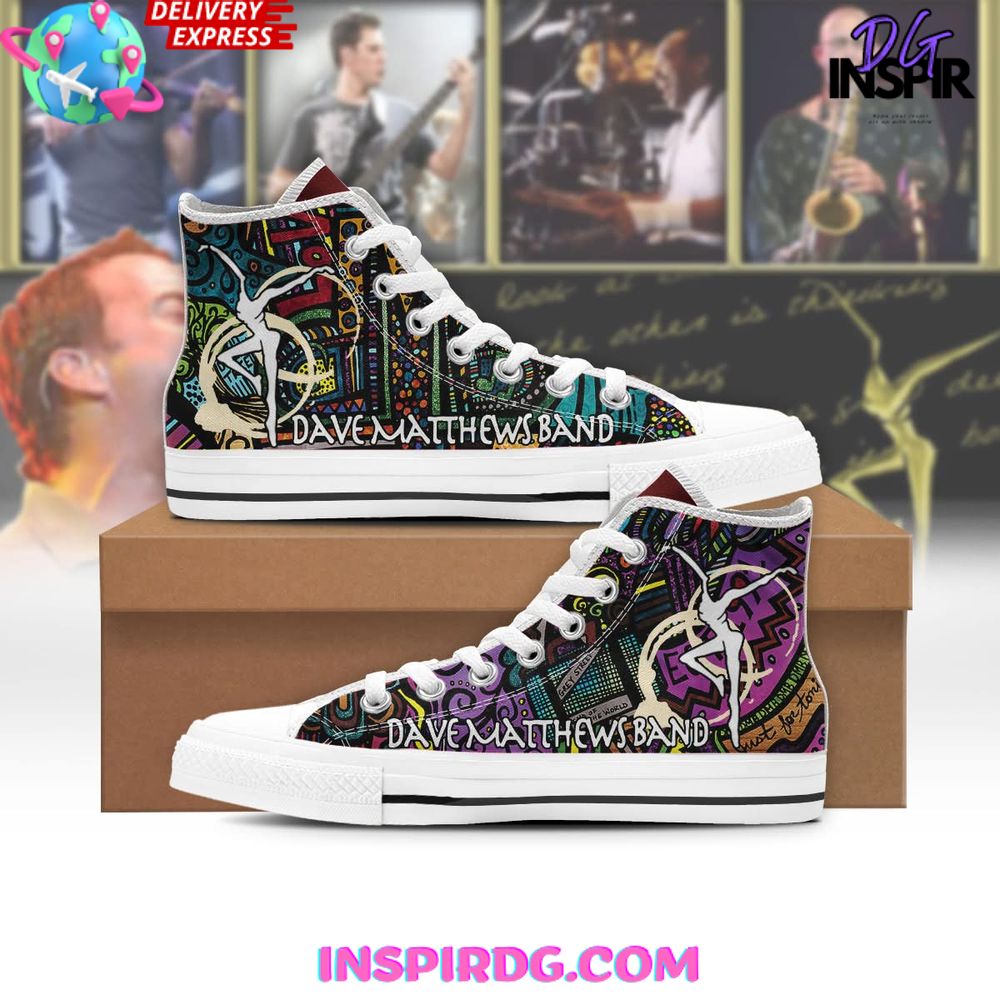 JWFancy Dave Matthews High Top Canvas Sneakers Shoes For Men And Women