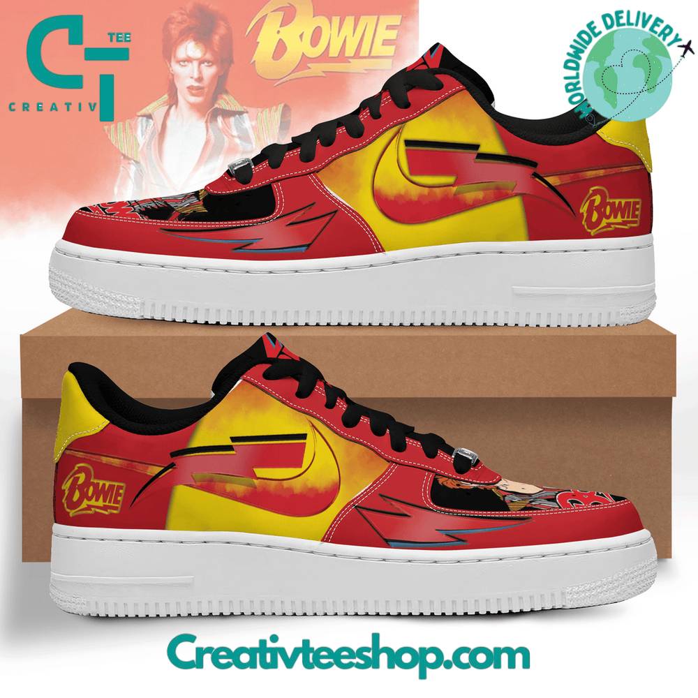 JWFancy David Bowie Air Low-Top Sneakers Shoes For Men And Women