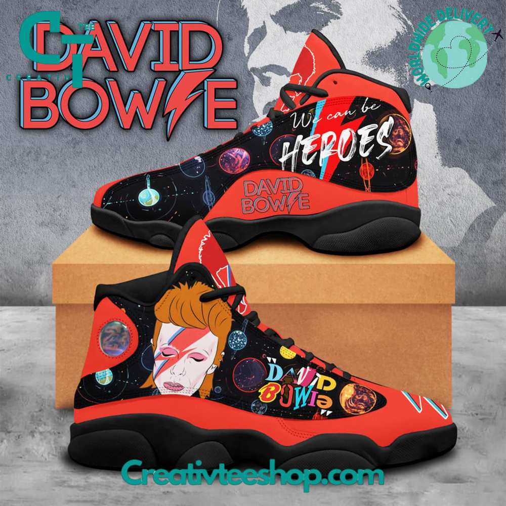 JWFancy David Bowie AJ13 Sneakers Shoes For Men And Women