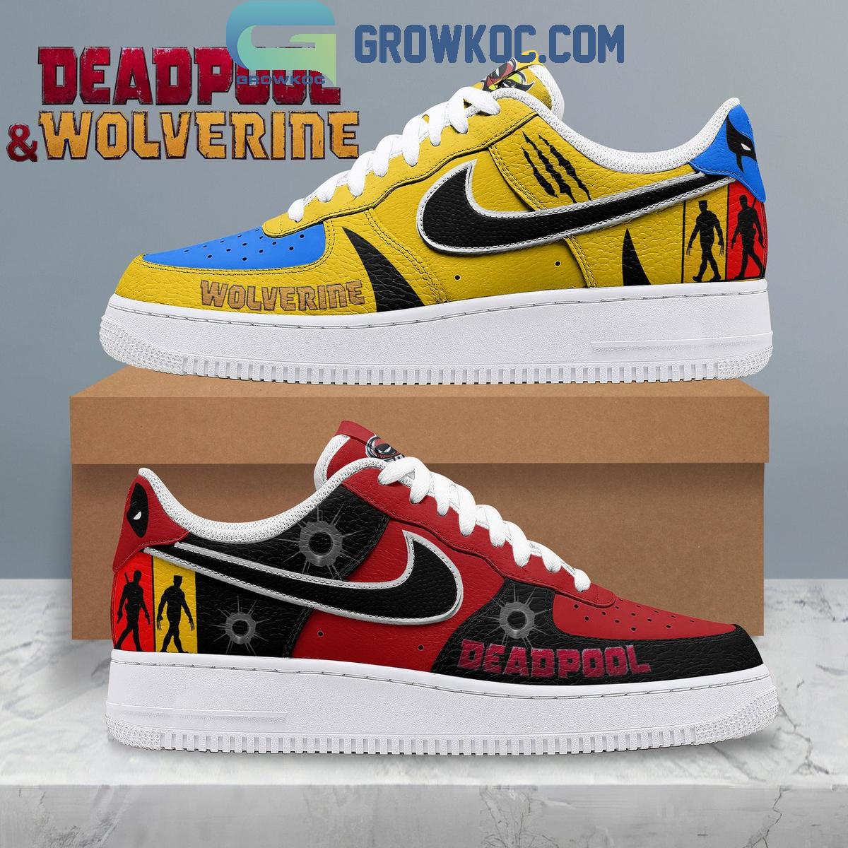 JWFancy Deadpool Air Low-Top Sneakers Shoes For Men And Women