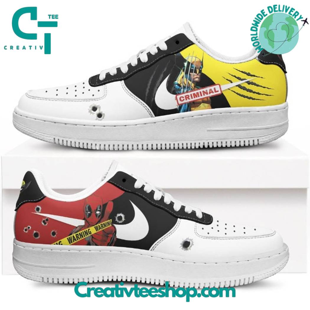 JWFancy Deadpool Air Low-Top Sneakers Shoes For Men And Women