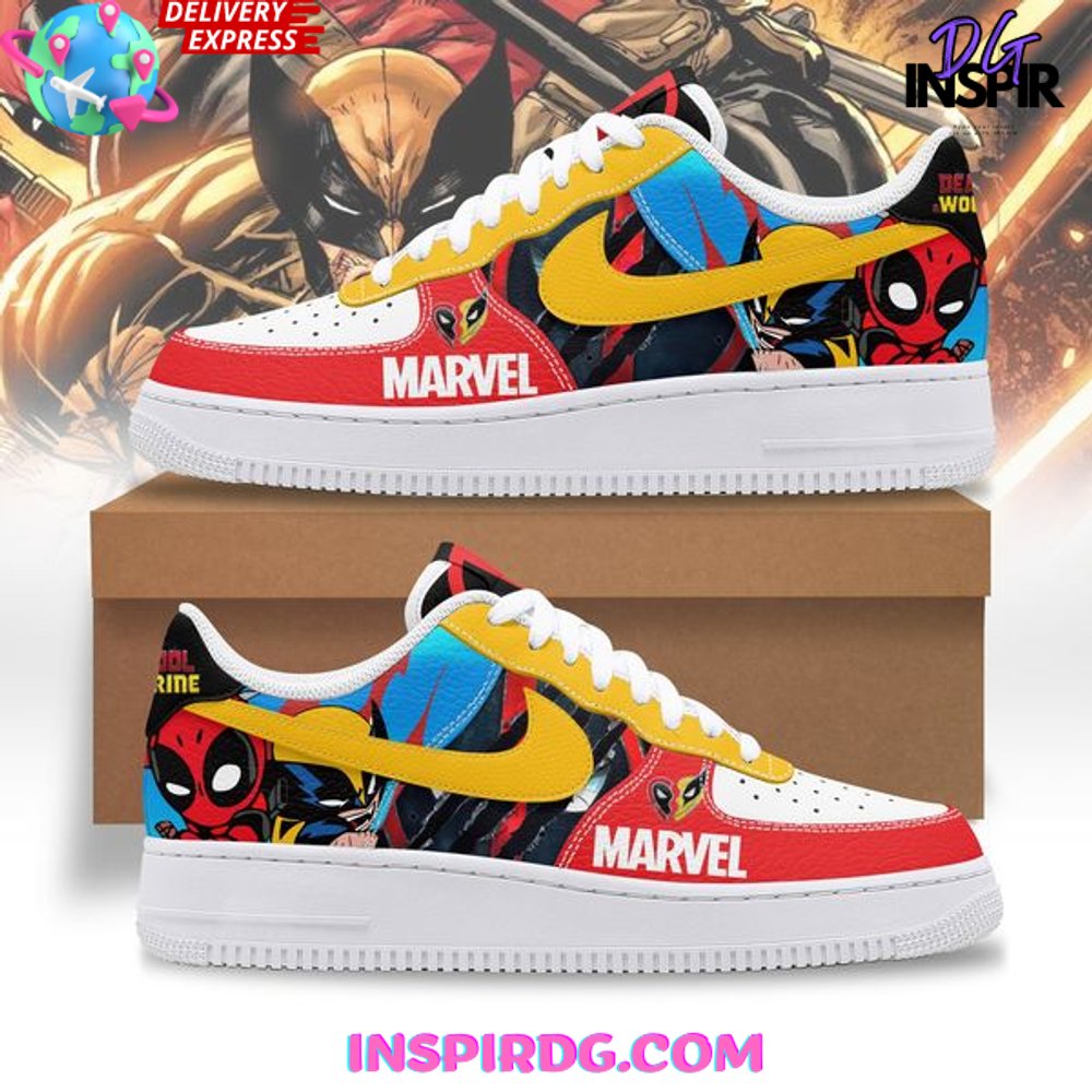 JWFancy Deadpool Air Low-Top Sneakers Shoes For Men And Women