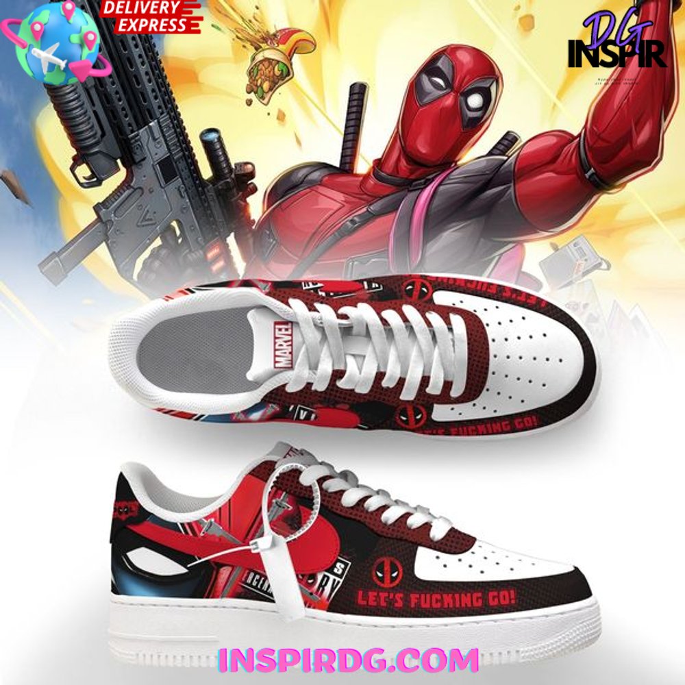 JWFancy Deadpool Air Low-Top Sneakers Shoes For Men And Women
