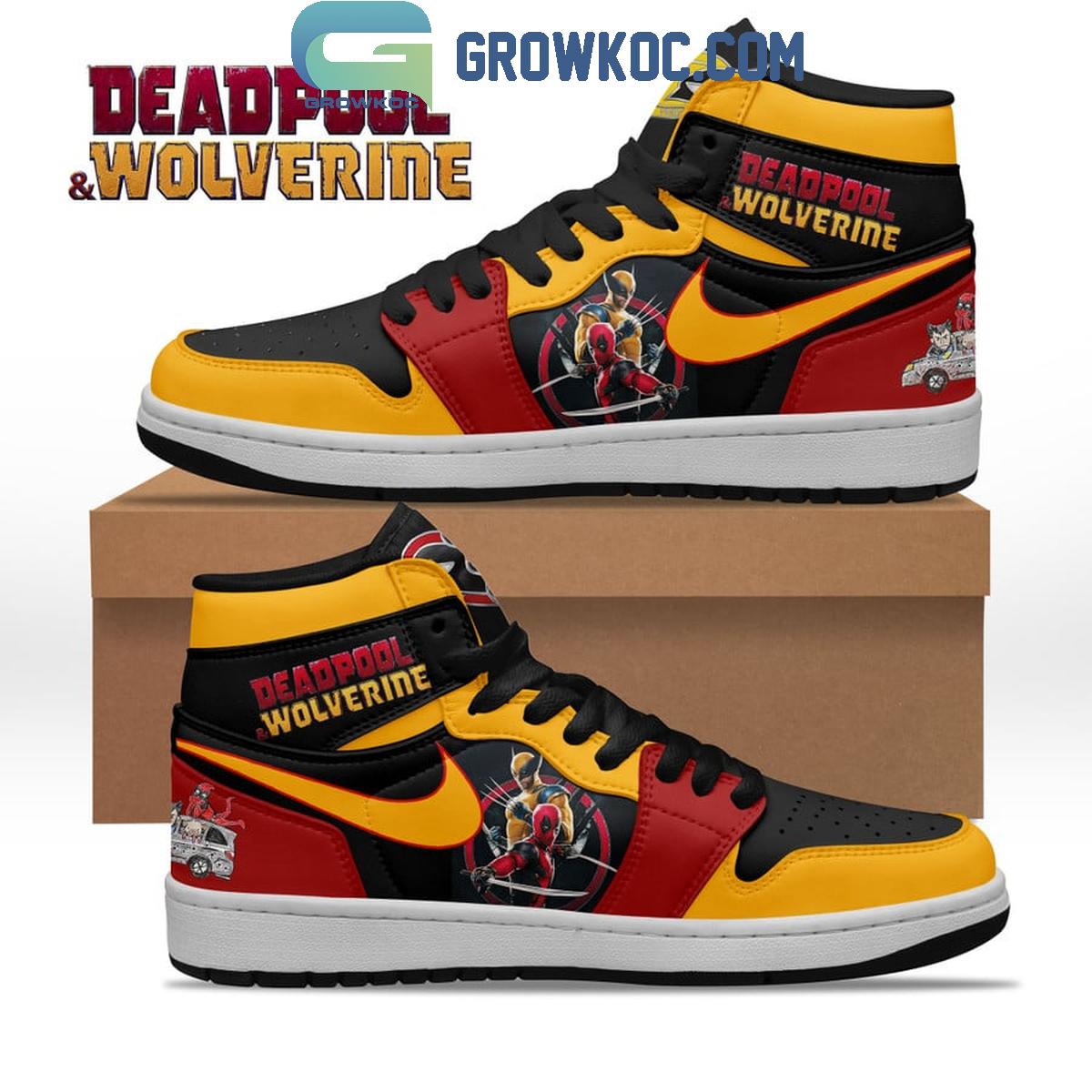 JWFancy Deadpool AJ1 High Sneakers Shoes For Men And Women