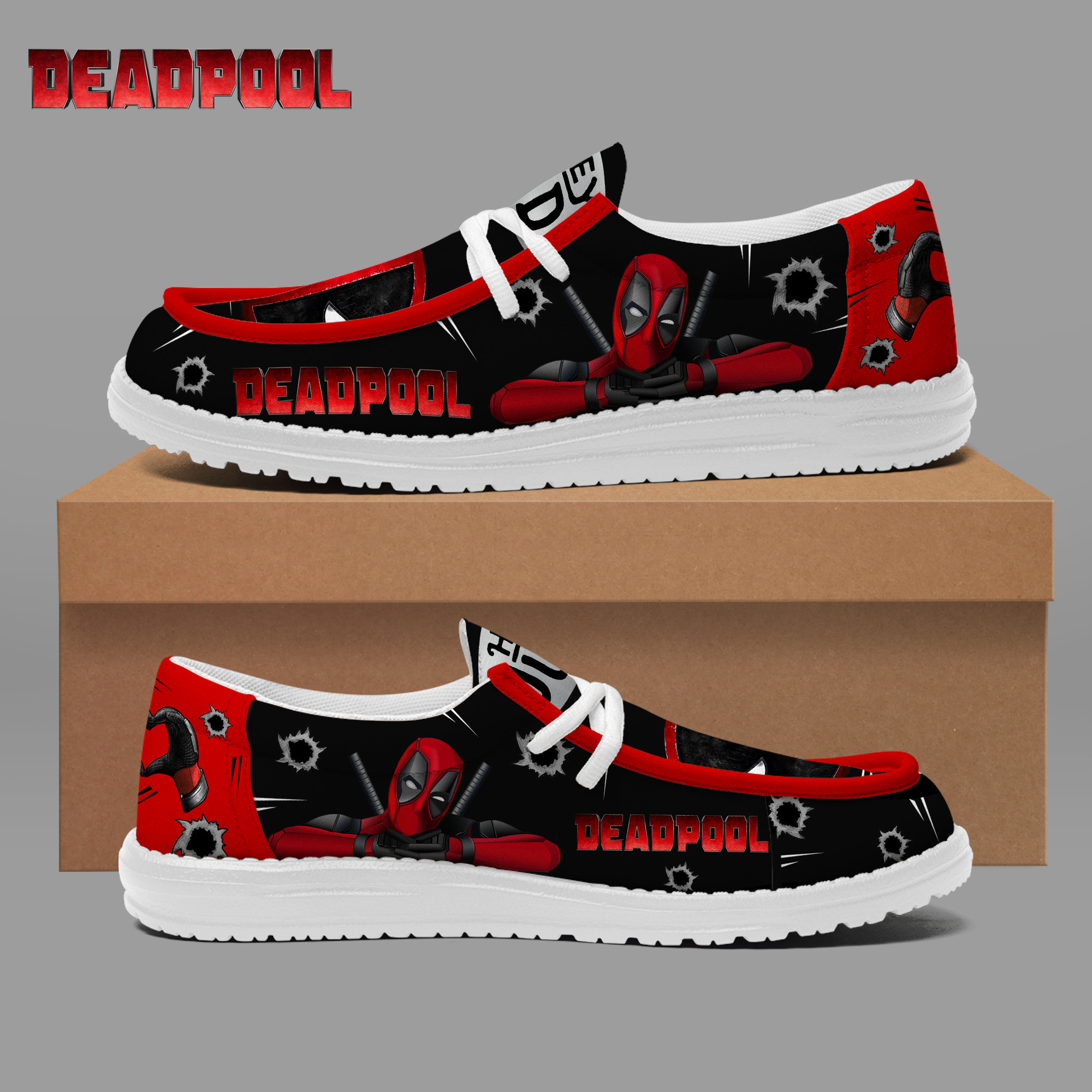 JWFancy Deadpool – Custom Name Hey Dude