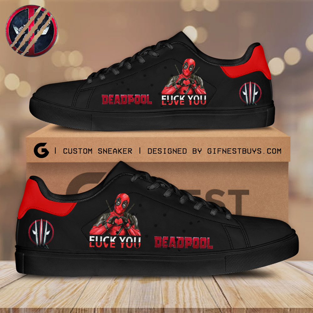 JWFancy Deadpool Skate Stan Shoes Sneakes For Men And Women