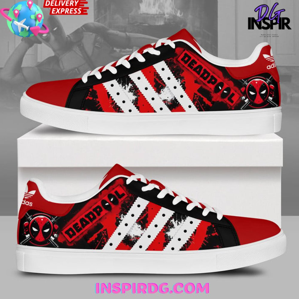 JWFancy Deadpool Skate Stan Shoes Sneakes For Men And Women