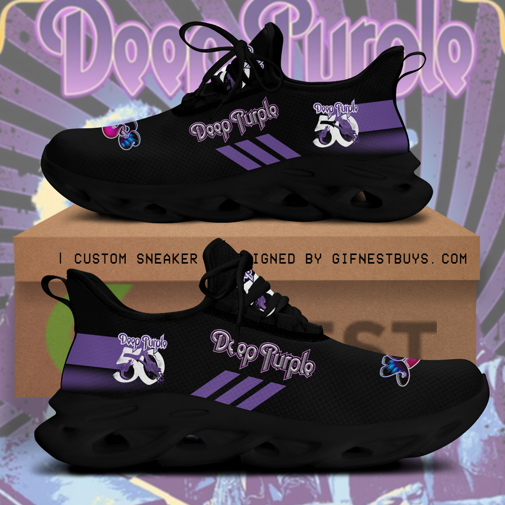 JWFancy Deep Purple Max Soul Shoes Sneakers For Men And Women