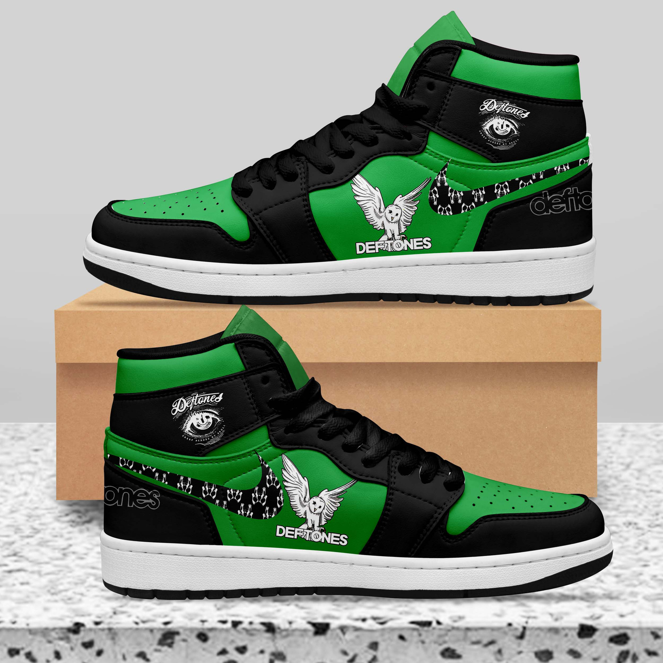 JWFancy Deftones AJ1 High Sneakers Shoes For Men And Women