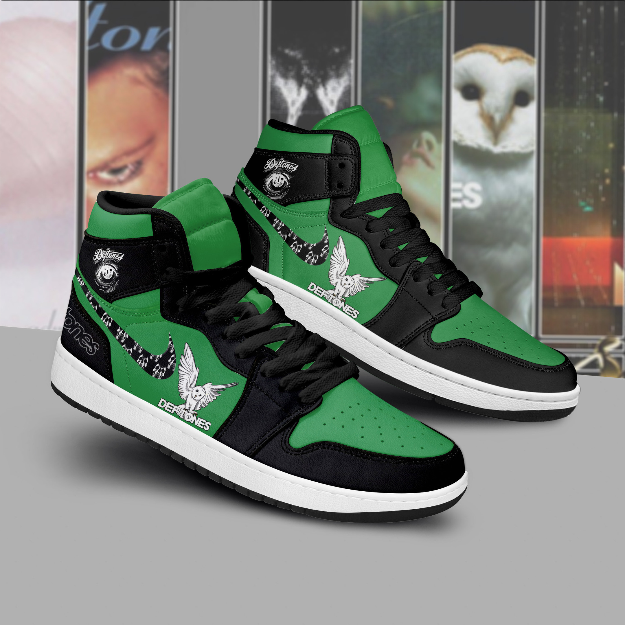 JWFancy Deftones AJ1 High Sneakers Shoes For Men And Women