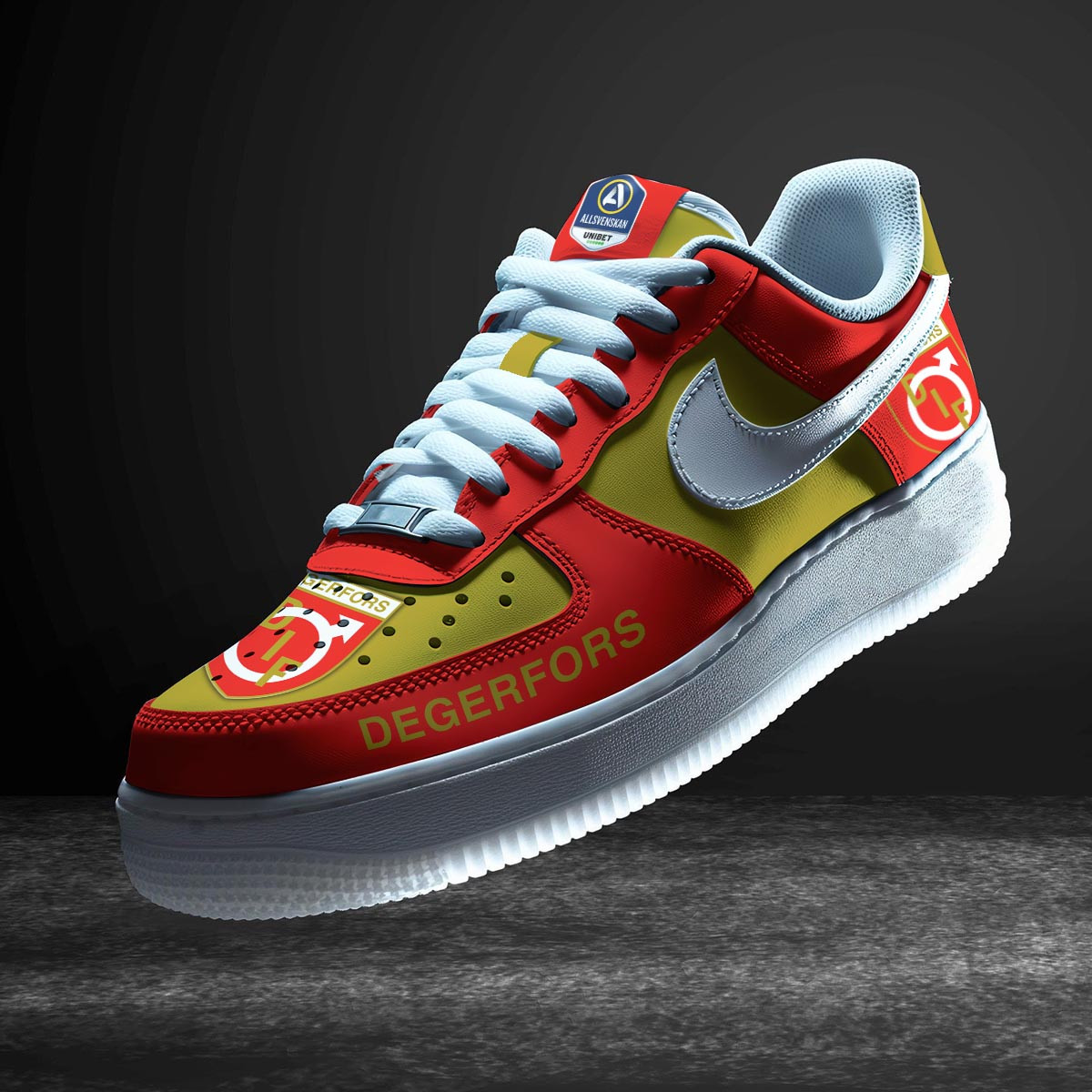 JWFancy Degerfors IF Air Low-Top Sneakers Shoes For Men And Women