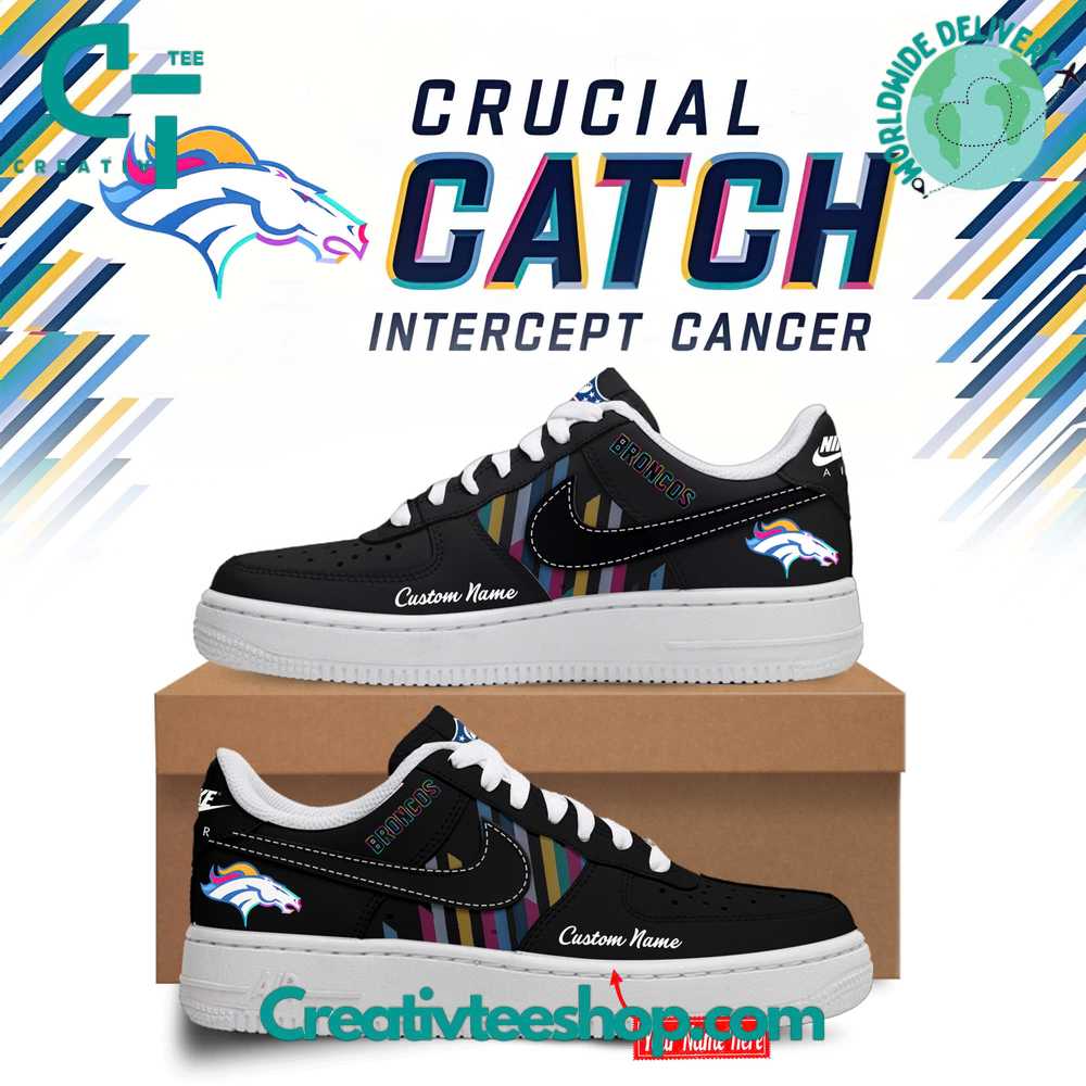 JWFancy Denver Broncos Air Low-Top Sneakers Shoes For Men And Women