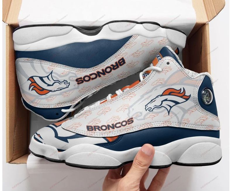 JWFancy Denver Broncos AJ13 Sneakers Shoes For Men And Women