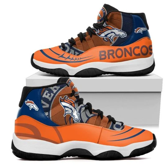 JWFancy Denver Broncos AJ13 Sneakers Shoes For Men And Women