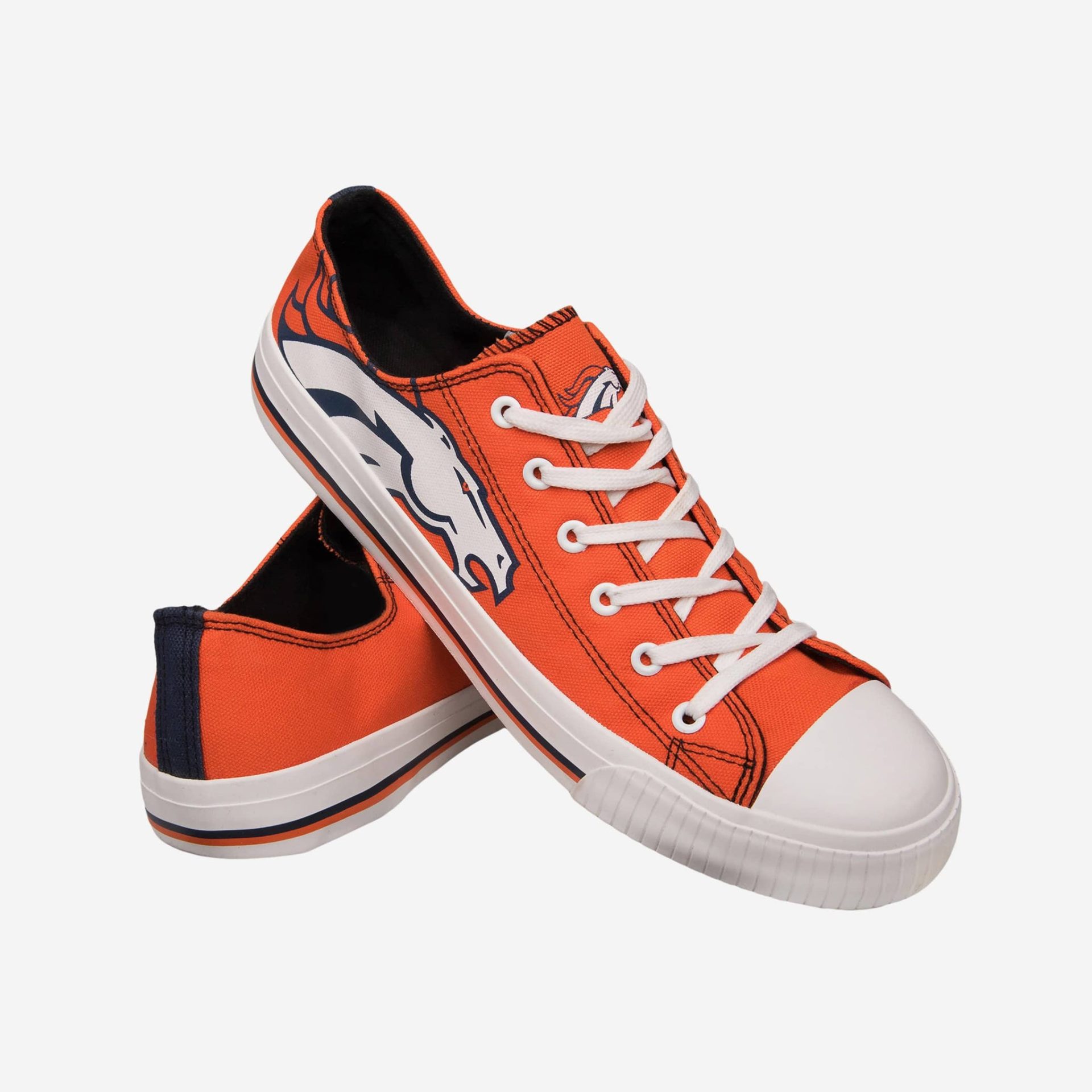JWFancy Denver Broncos Low Top Canvas Sneakers Shoes For Men And Women