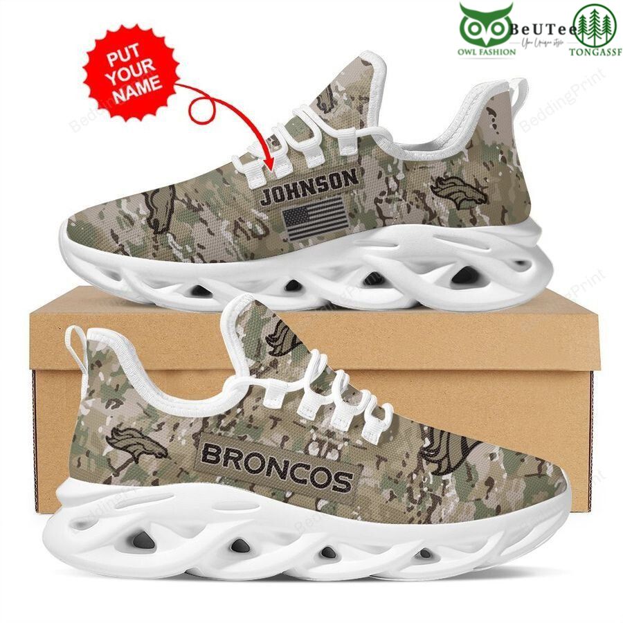 JWFancy Denver Broncos Max Soul Shoes Sneakers For Men And Women