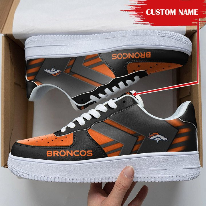 JWFancy Denver Broncos NFL Air Low-Top Sneakers Shoes For Men And Women